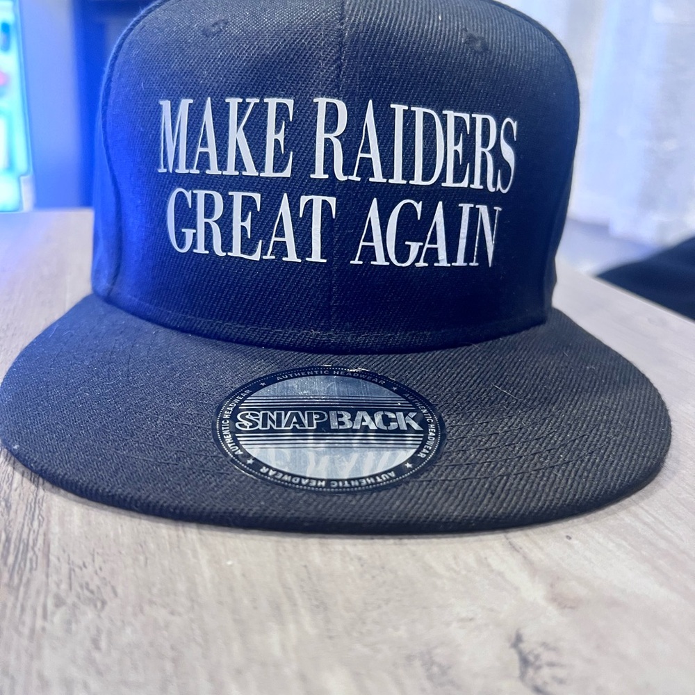 SnapBack MAKE RAIDERS GREAT AGAIN